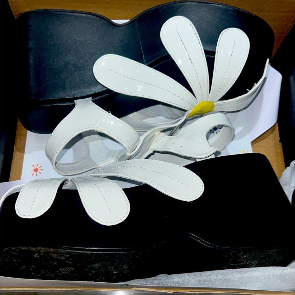 Black platforms from dolls kill worn twice